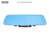 GPSの差込みMicが付いている背面図ミラー自動車/車のデータ記録装置DVR