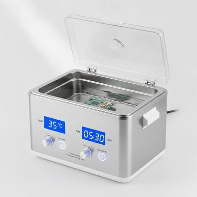 温度設定 0~80°C テーブルトップ超音波クリーナー 計時器設定 0~30分 精密な清掃作業に適しています